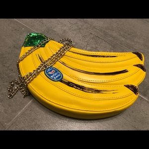 Betsy Johnson banana purse
